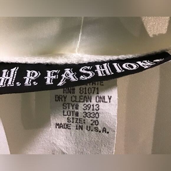 NWT Vintage H.P. Fashions cream Cardigan jacket size 20 - Picture 4 of 7